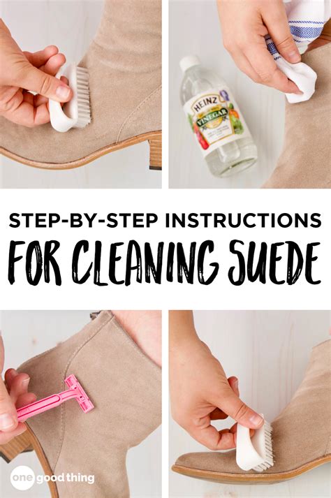 best way to clean suede.